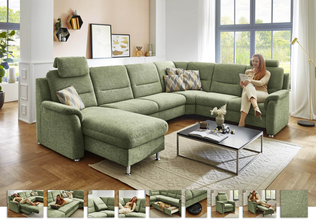 Wohnlandschaft Planpolster